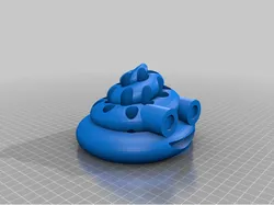 Poop Emoji Pen Holder
