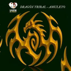 Tribal Dragon - Amulet