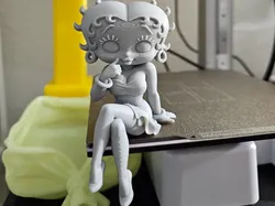 Betty Boop - Free 3D Print Model