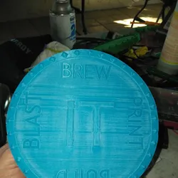 BREW IT PRINT IT BUILD IT BLAST IT CUSTOM SHIELD
