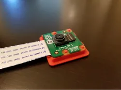 Case backplate for Raspberry Pi Camera v2.1