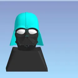 Dart Vader Keycap 3D model STL file for printing