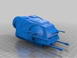 Detailed Body for Motorized AT-AT