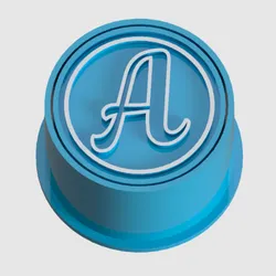 Ejector for brigadeiros and sweets - Letter A