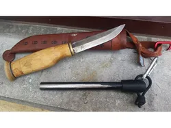 Fire steel handle