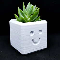 Happy Planter / 3D printed planter