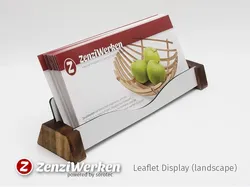Leaflet Display (horizontal) cnc