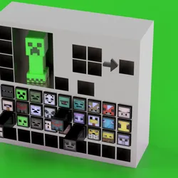 Minecraft themed organizer