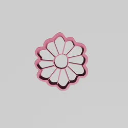 polymer clay cutter - flower
