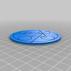 Popkin Gallifreyan Coin