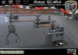 Robot SCARA (Selective Compliance Assembly Robot Arm)