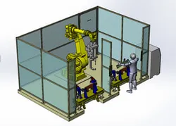 robot spot weld