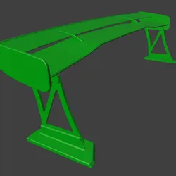 Spoiler 014 Wing For RC CARS Universal 3D PRINT STL