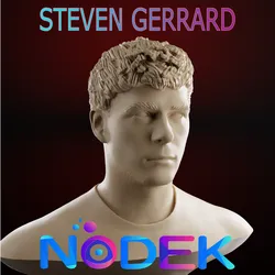 Steven Gerrard Bust - The Liverpool Legend