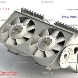 Tiger tank For Main fan ducts.(STL1-1)