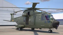 AgustaWestland AW101 Merlin Royal Air Force Rigged Cinema 4D 3D model