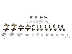 Brackets for 20mm x 20mm Aluminium Profile
