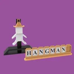 Cowboy Hangman Game | 3D Printable Word Guessing Game Piece