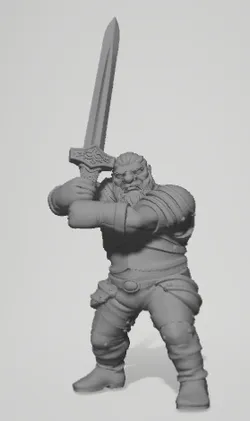 Dwarf Male Fighter 2