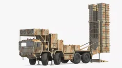 Iran Air Defence Bavar 373 Rigged for Cinema 4D 3D model