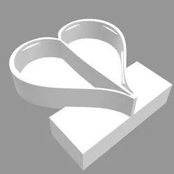 Lithophane heart box