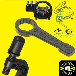 Logitech G29 Clamp Wrench Tighteners iRACING ASSETTO CORSA COMPETIZIONE EVO LE MANS ULTIMATE GRAN TURISMO SIMRACING  G920 G923