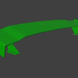 Spoiler 022 Wing For RC CARS Universal 3D PRINT STL