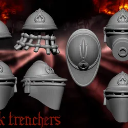 Trench Crusade French Helmet Conversion Set