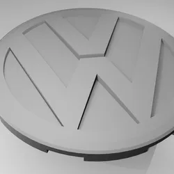 Volkswagen wheel cap large