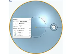3D printibel Renault wheel hub cap
