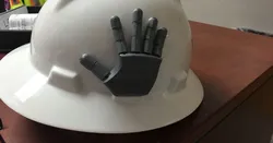 Articulated Hand Hard Hat Insert