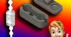 Ball Chain Replacement Clip