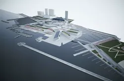 Barcelona Forum Park 3D model