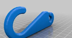 Basic cargo net hook