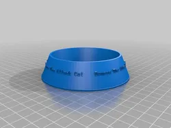 beware the attack cat Pet Bowl