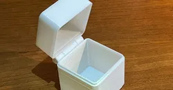 Box with hinged lid