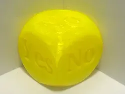 cubo sí no  - Modelo de impresión 3D gratuito
