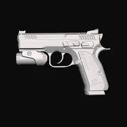 CZ Shadow 2 Compact with Foxtrot1X Real Size Scan 3D Gun Mold