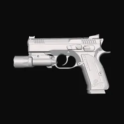 Cz Shadow 2 Compact with Surefire X300 Turbo Real Size Scan 3D Gun Mold