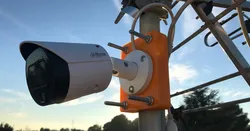 Dahua IPC cctv camera pole mount