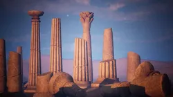 Egypt Modular Pillars 67 Assets Low-poly 3D model