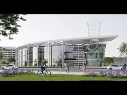Exhibition Hall CM23 3D model