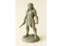 Orc Warrior – Paintable Miniature