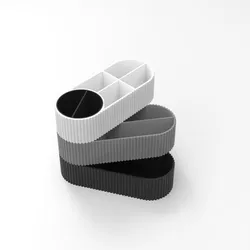Rotating Modular Desk Organizer / Pen Holder