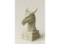 Runestone Dragon – Paintable Figure