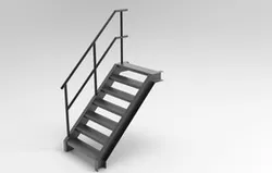 Steel  stairs