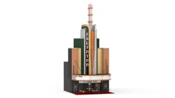 The Eglinton Grand Theatre Entrance 3D model