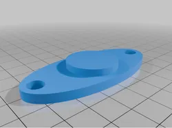 Tomos Starter Block Off Plate