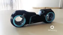 Tron Legacy Light Cycle - 3dPrintable - 3dFactory Brasil