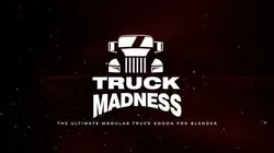 Truck Madness The Ultimate Modular Truck Generator for Blender 3D model